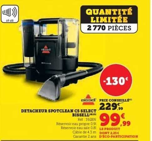 DÉTACHEUR SPOTCLEAN CS SELECT BISSELL