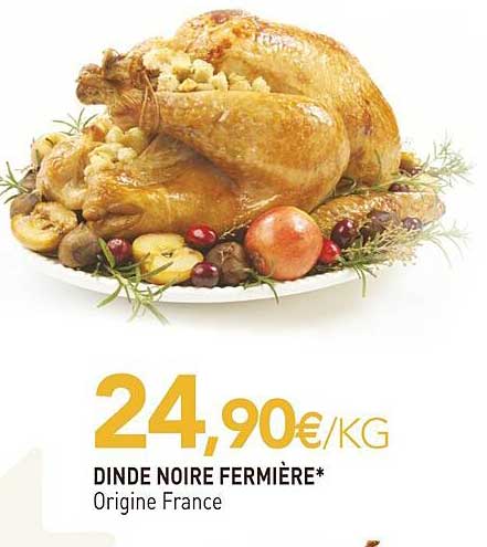 DINDE NOIRE FERMIÈRE*