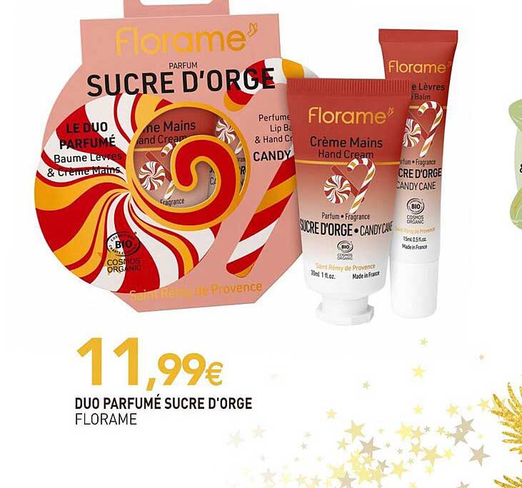 DUO PARFUMÉ SUCRE D'ORGE