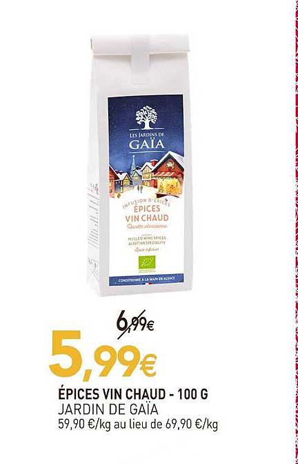ÉPICES VIN CHAUD - 100 G