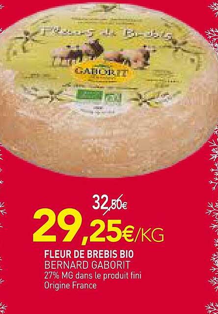FLEUR DE BREBIS BIO BERNARD GABORIT