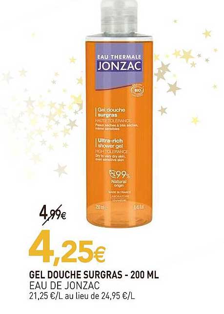 GEL DOUCHE SURGRAS - 200 ML