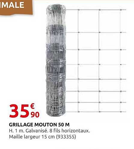 GRILLAGE MOUTON 50 M