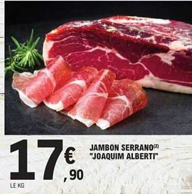 JAMBON SERRANO(2) "JOAQUIM ALBERTI"