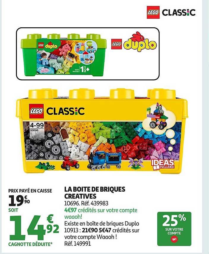 LA BOITE DE BRIQUES CREATIVES