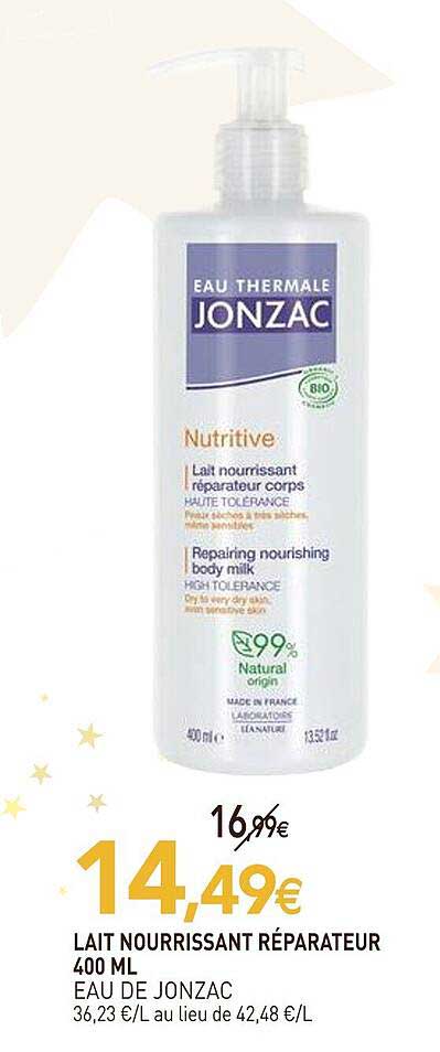 LAIT NOURRISSANT RÉPARATEUR 400 ML