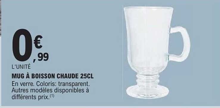 MUG À BOISSON CHAUDE 25CL