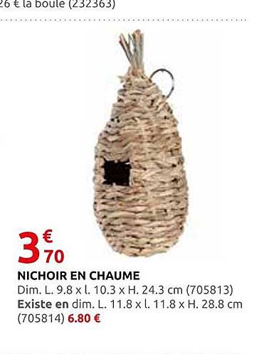 NICHoir EN CHAUME