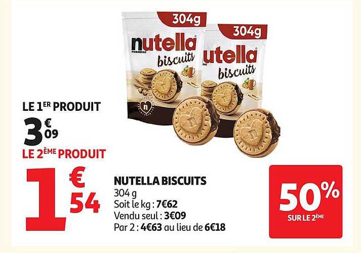 NUTELLA BISCUITS