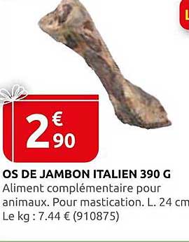 OS DE JAMBON ITALIEN 390 G