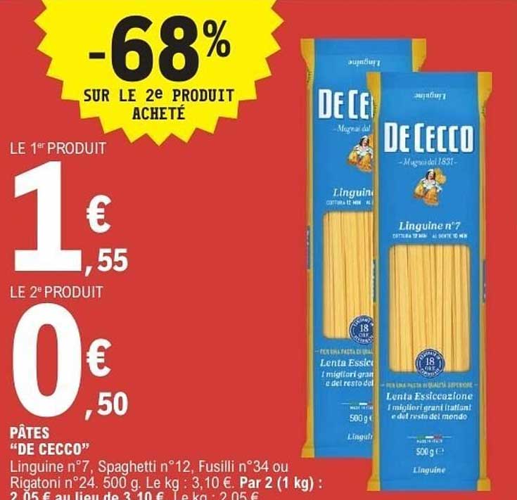 PÂTES "DE CECCO"