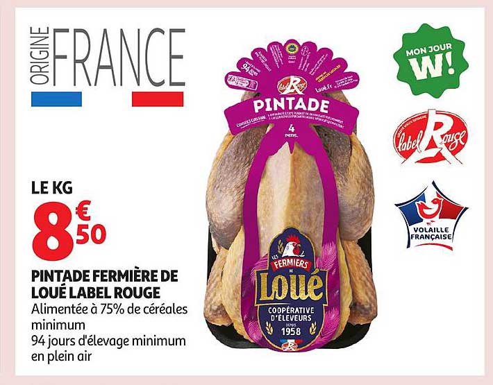 PINTADE FERMİÈRE DE LOUE LABEL ROUGE