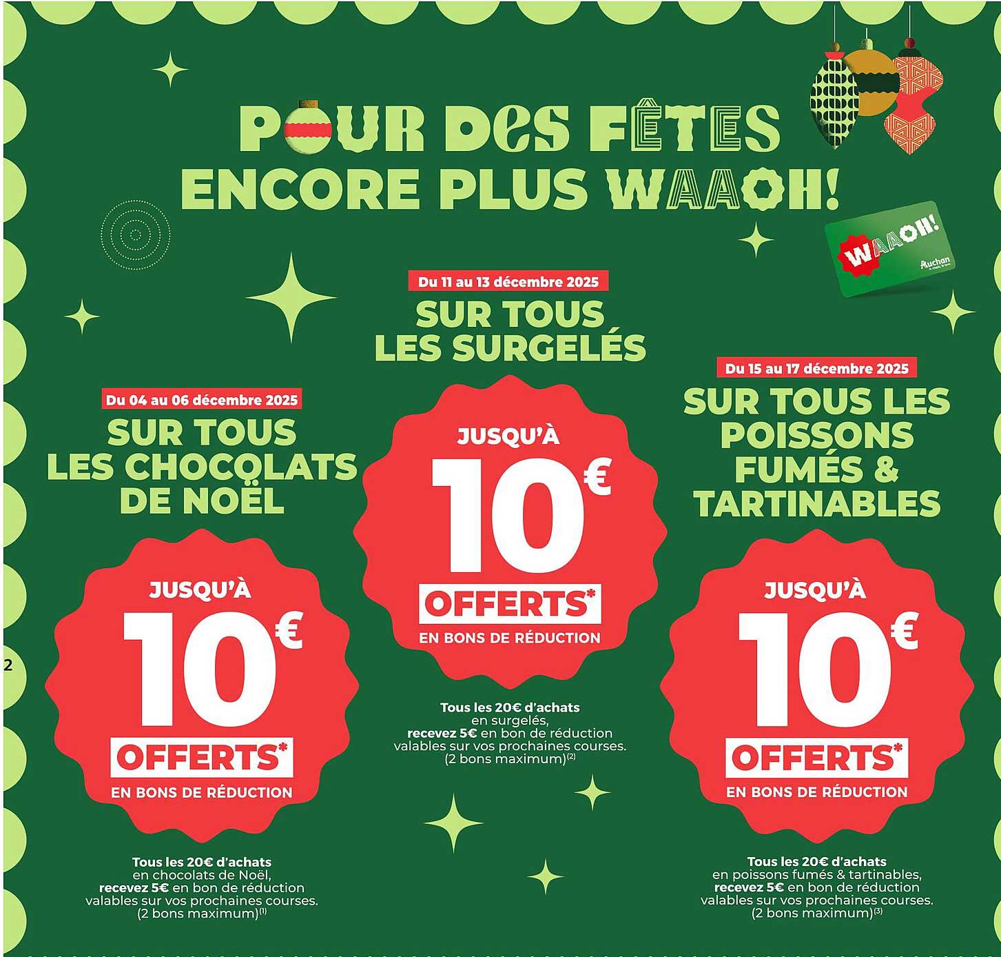 Pour des fêtes encore plus Waaoh!