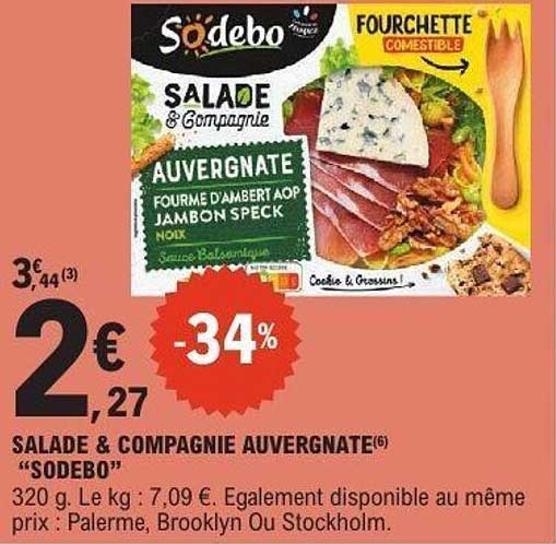 SALADE & COMPAGNIE AUVERGNATE(6) "SODEBO"