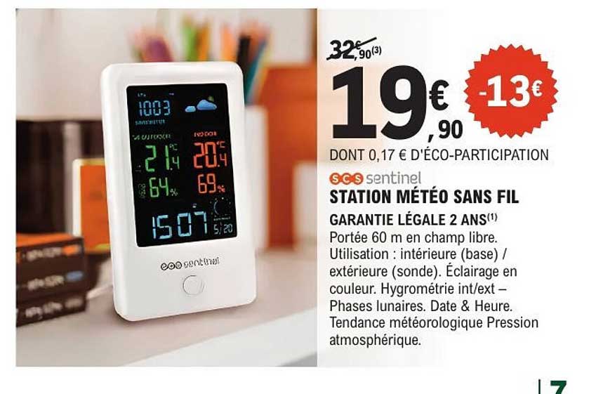 STATION MÉTÉO SANS FIL