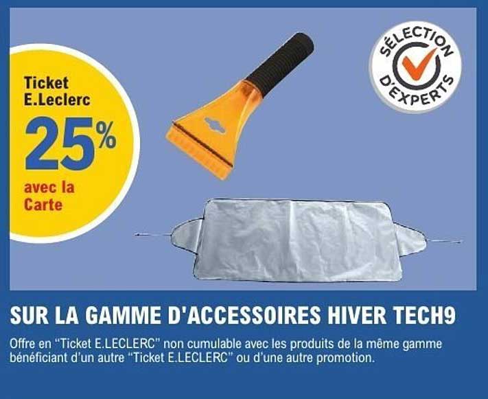 Ticket E.Leclerc 25%