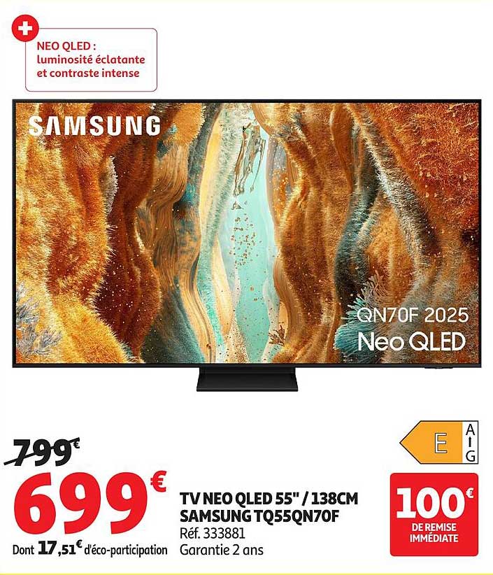 TV NEO QLED 55" / 138CM SAMSUNG TQ55QN70F