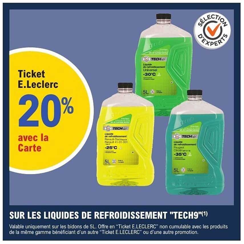 Promo Sur Les Liquides De Refroidissement 