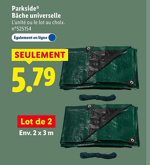 Bâche universelle