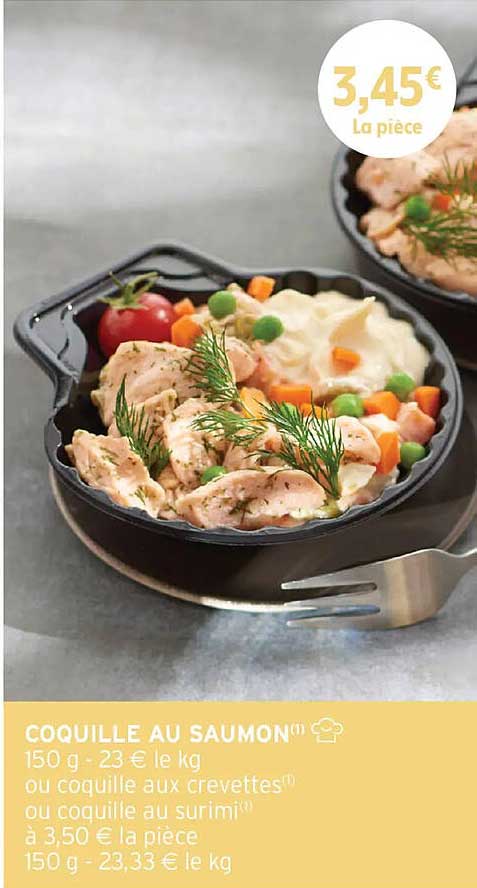 COQUILLE AU SAUMON