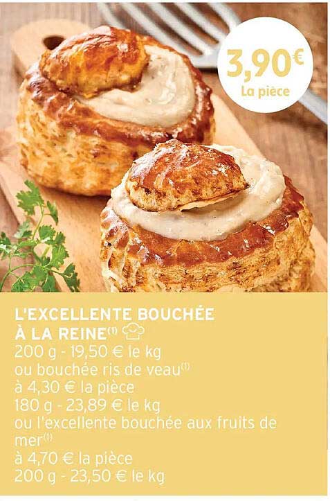 L'EXCELLENTE BOUCHÉE À LA REINE