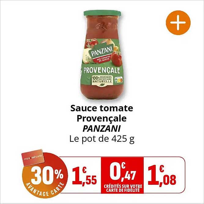 Panzani Sauce Tomate Provençale Extra Croquant