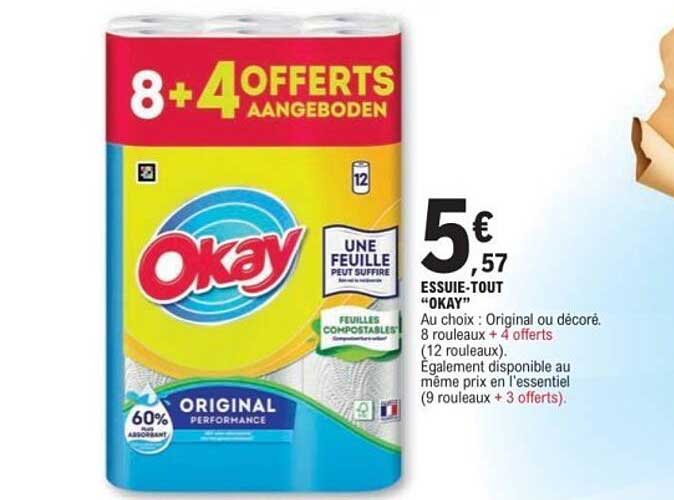 8+4 OFFERTS ESSUIE-TOUT "OKAY"