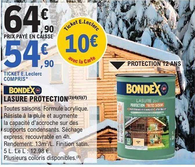 BONDEX LASURE PROTECTION
