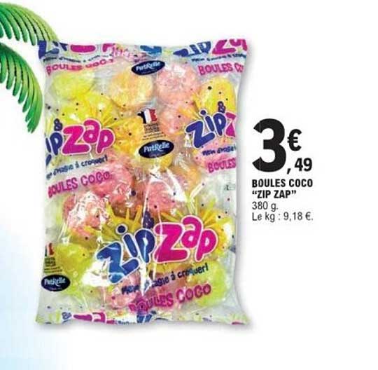 BOULES COCO "ZIP ZAP"