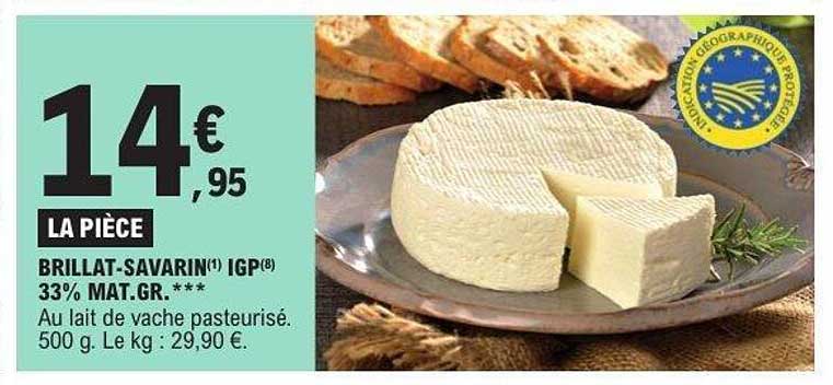 BRILLAT-SAVARIN IGP 33% MAT.GR. ***