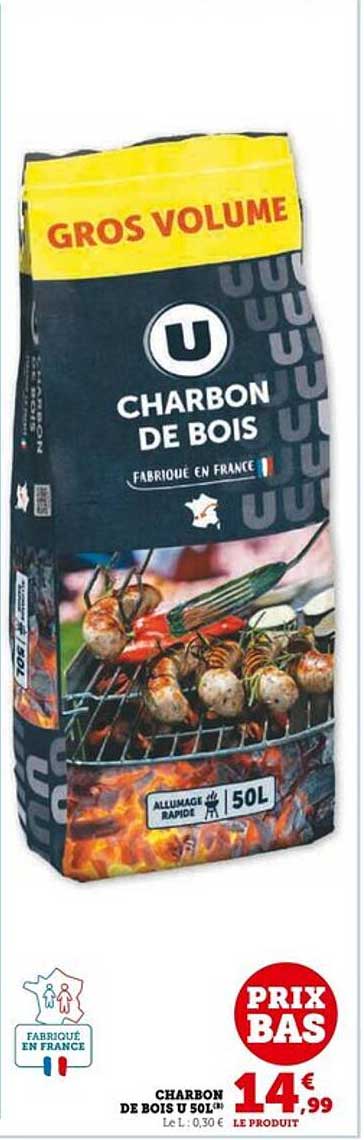 CHARBON DE BOIS U 50L