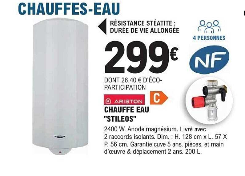 CHAUFFE EAU "STILEOS"