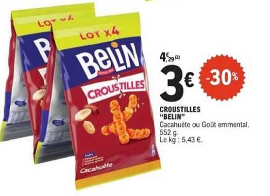 CROUSTILLES "BELIN"