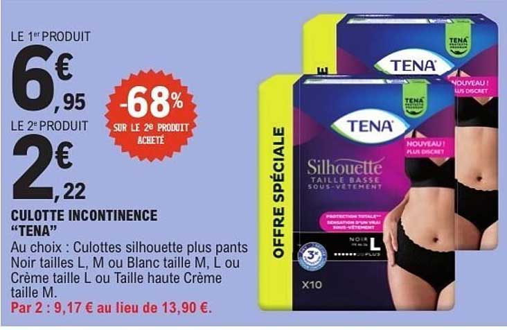 Culotte incontinence “TENA”