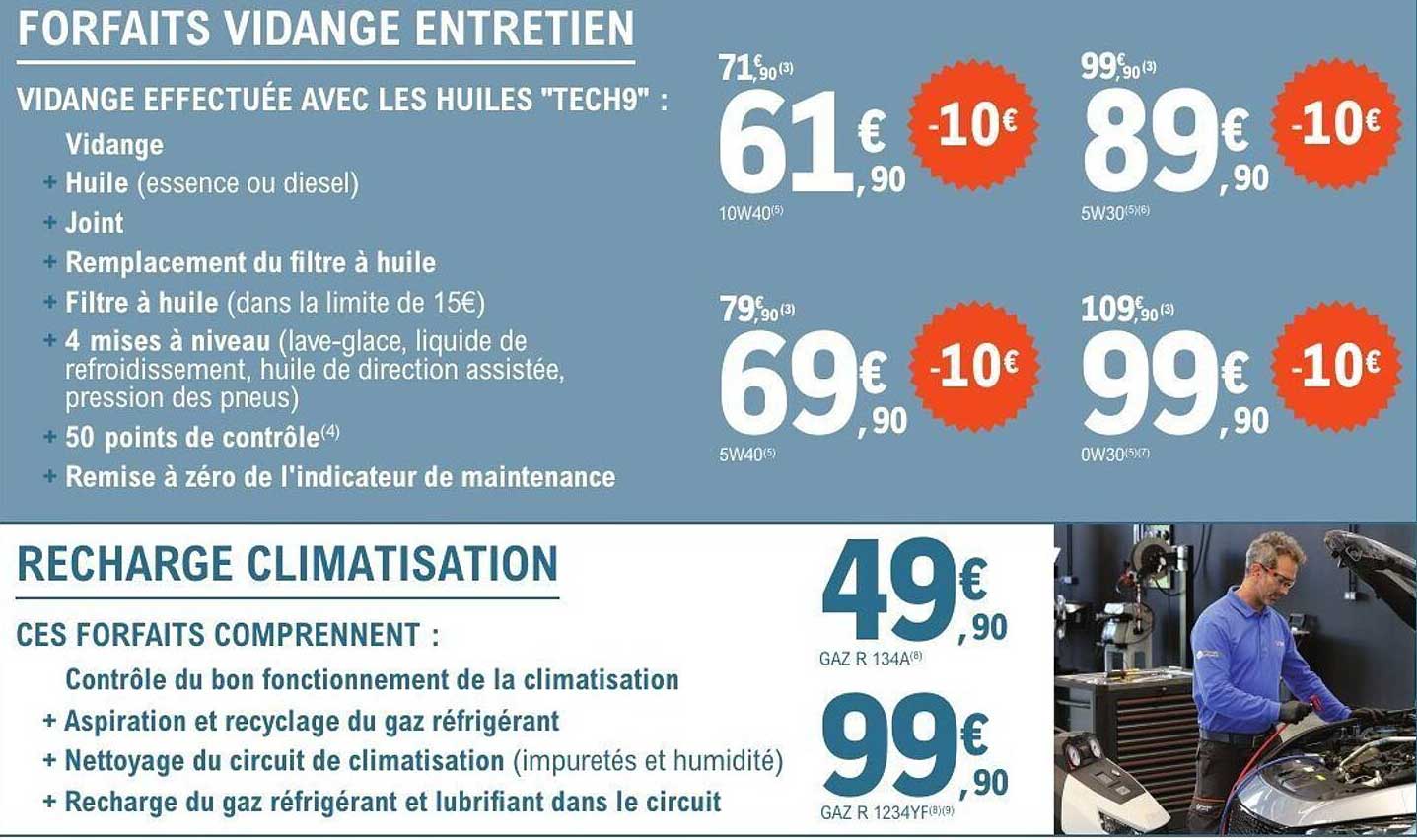 FORFAITS VIDANGE ENTRETIEN