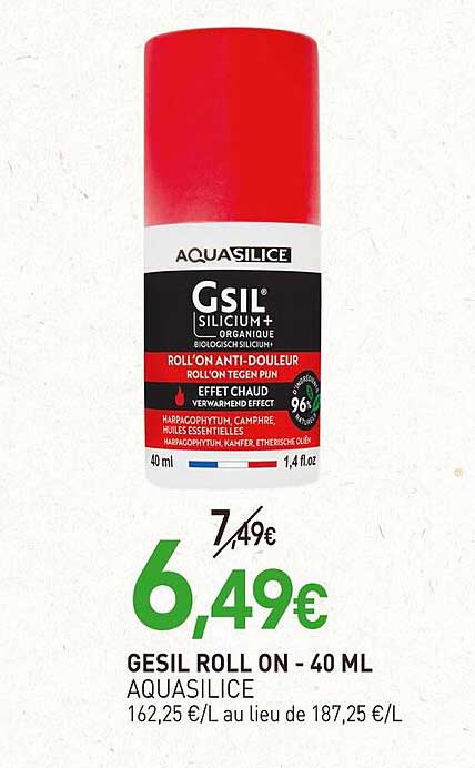 GESIL ROLL ON - 40 ML
