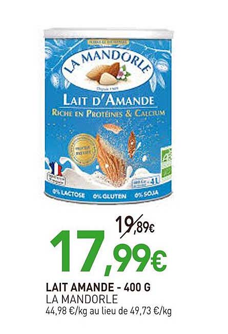 LAIT AMANDE - 400 G
