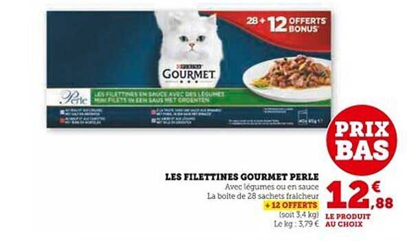 LES FILETTINES GOURMET PERLE