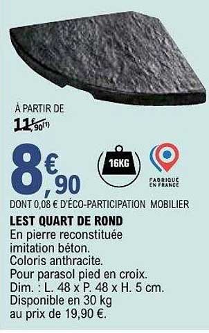 LEST QUART DE ROND