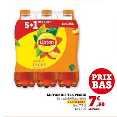 LIPTON ICE TEA PECHE
