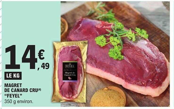 MAGRET DE CANARD CRU(4) "FEYEL"