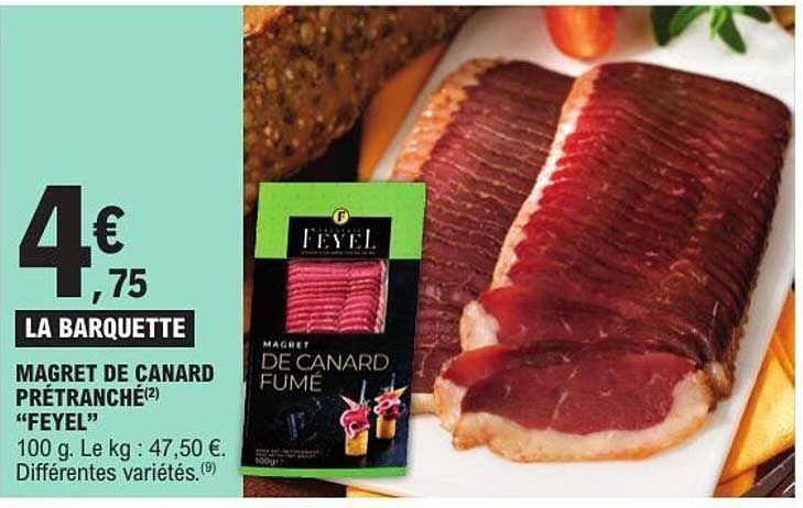 MAGRET DE CANARD PRÉTRANCHÉ "FEYEL"