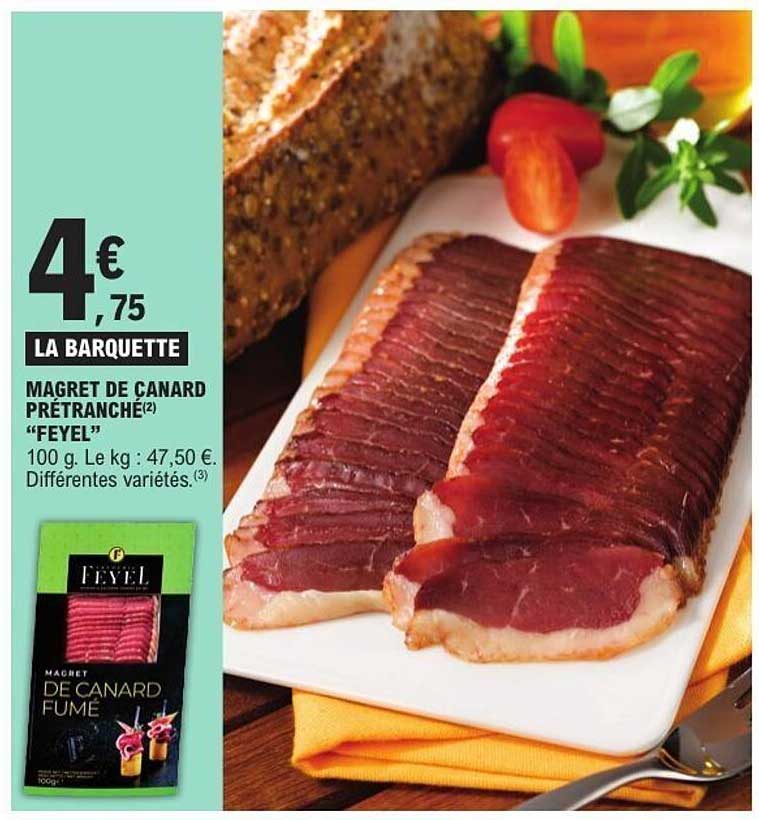 MAGRET DE CANARD PRÉTRANCHÉ “FEYEL”