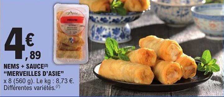 NEMS + SAUCE"MERVEILLES D’ASIE"