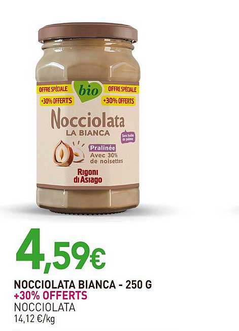 NOCCIOLATA BIANCA - 250 G