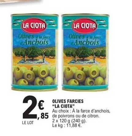 OLIVES FARCIES “LA CIOTA”