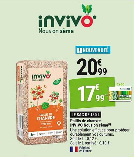 Paillis de chanvre