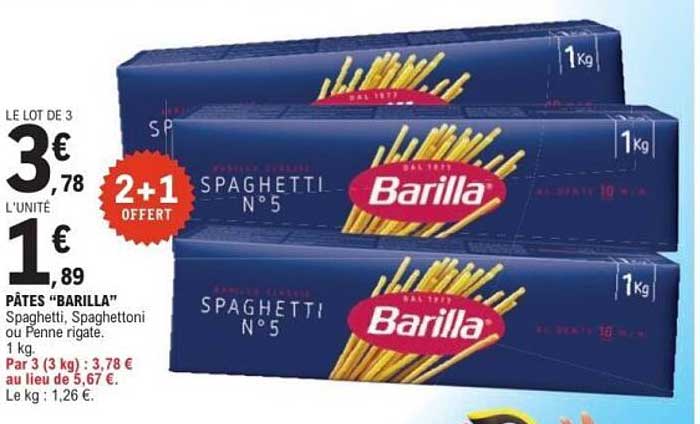 PÂTES “BARILLA”