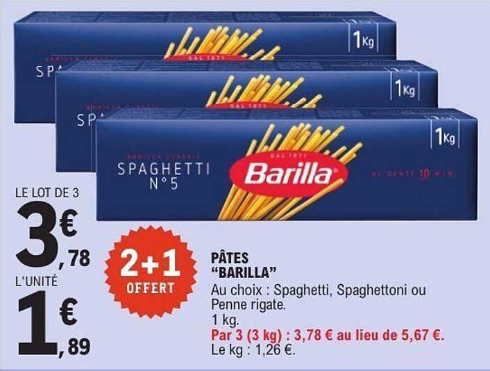 PÂTES "BARILLA"