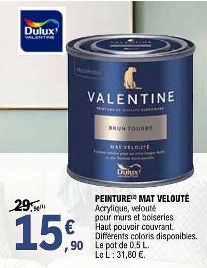 PEINTURE(2) MAT VELOUTÉ